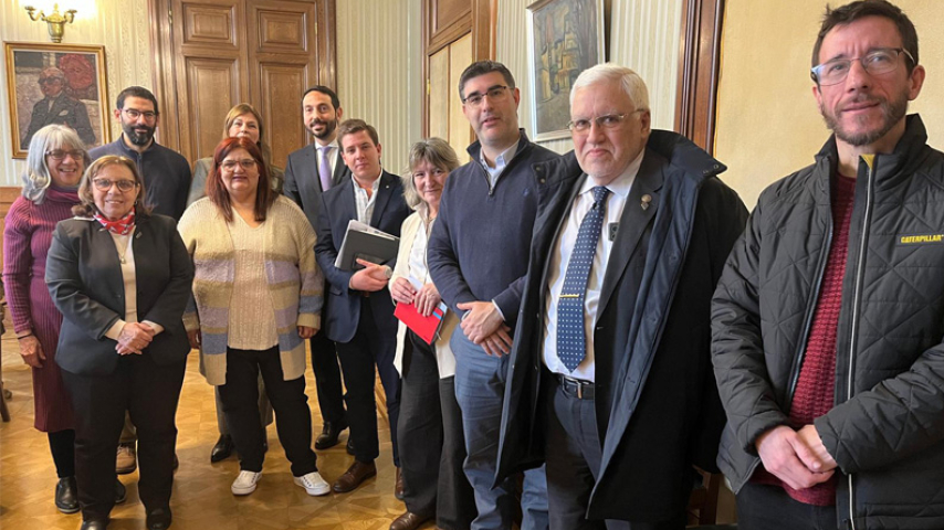 Reunión Palacio Legislativo