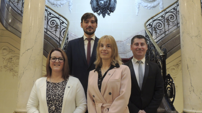 Dra. Judith Álvarez - Dr. Darío Willebald - Dra. Claudia Melo - Dr. Luis Imperial